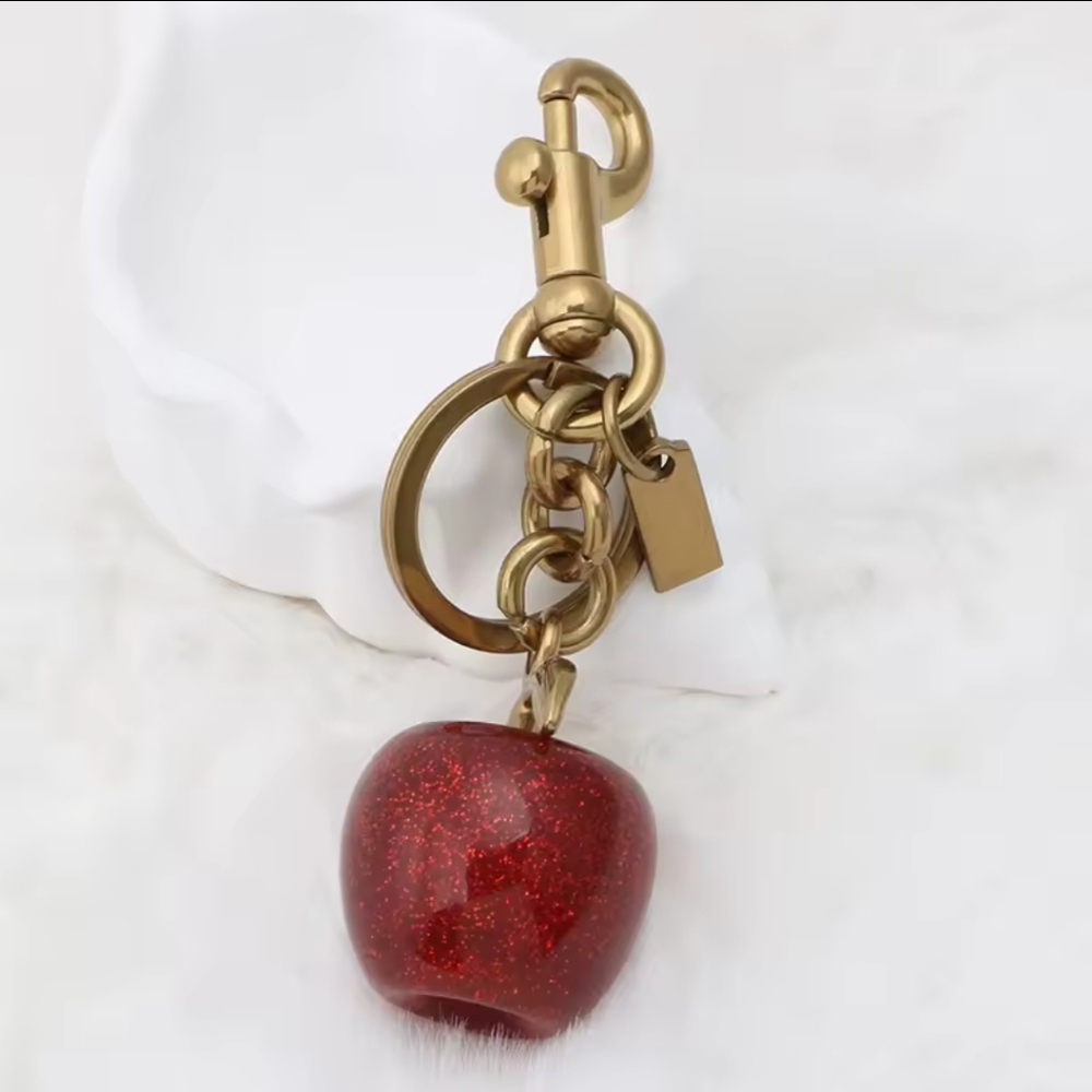 Cute (NEW) Cherry Resin Women's Bag Charm/Keychain‎